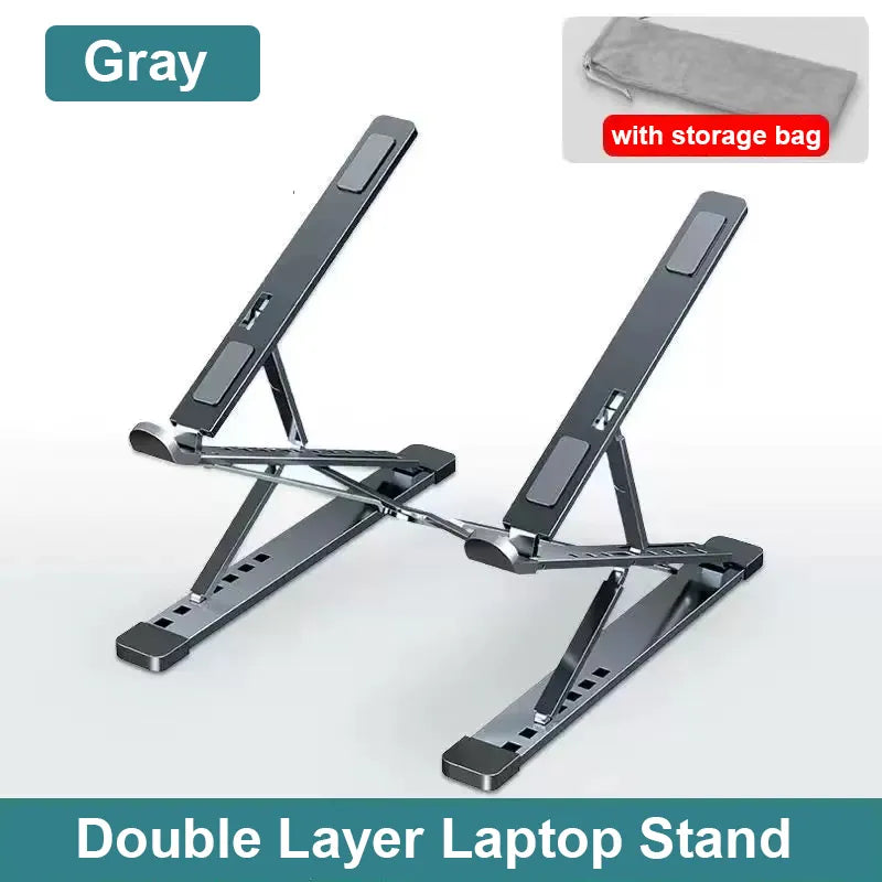 Portable Laptop Stand Aluminium Foldable Notebook Stand Compatible