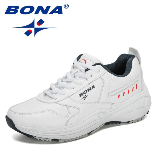 BONA 2021 New Designers Classics Sneakers Running Shoes Women Outdoor Sports