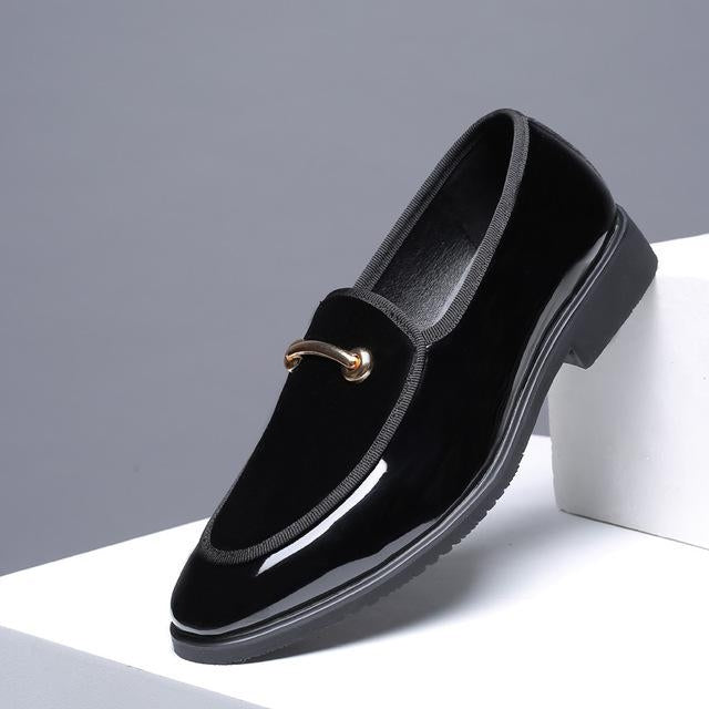 PU Leather Flat Casual Mens Shoes Luxury Brand Summer Men Loafers Genuine Shoes