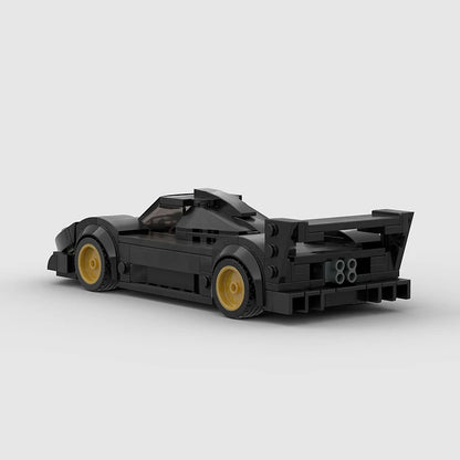 Speed Champions New City Technique Racing Car Old Classic  Sport Building Brick