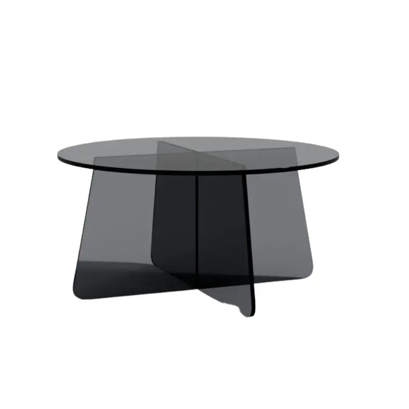 Living Room Acrylic Tea Coffee Tables Round Sofa Side