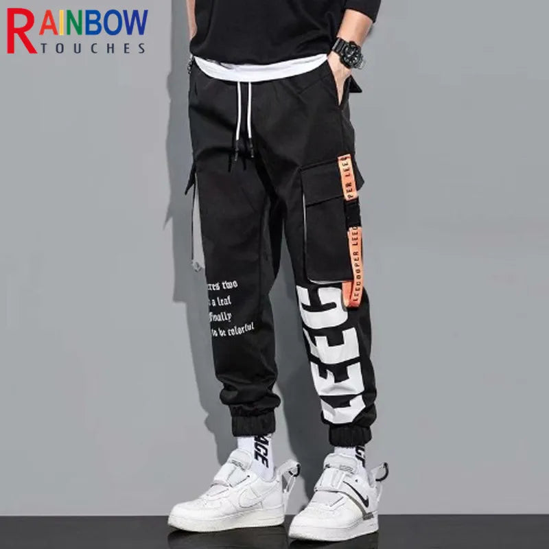 Rainbowtouches Man Cargo Pants New  Breathable Trousers