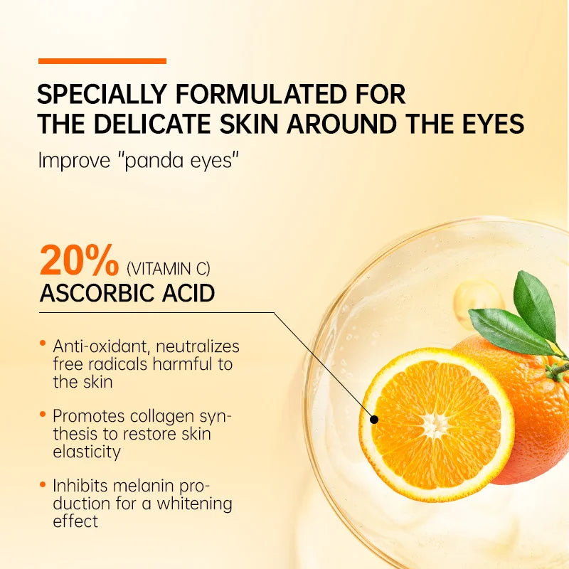 JoyPretty Vitamin C Face Serum Dark Spots Remover Whitening Facial Skin Care