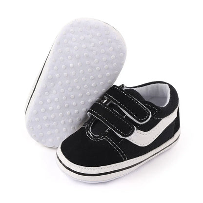 Newborn Baby Boys Shoes Pre-Walker Soft Sole Pram Shoes