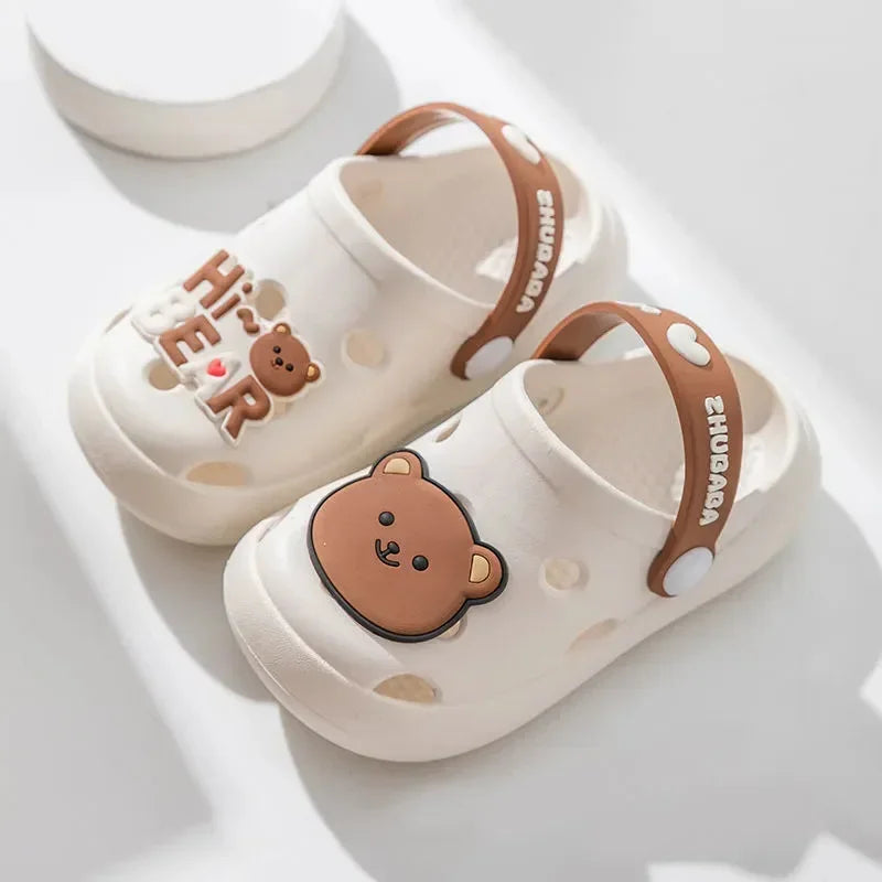 Summer New Children's Cold Slippers Indoor Non -Slip and Soft Bottom Comfort