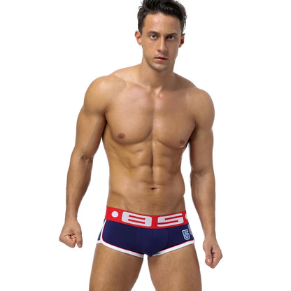 Brand Mens Boxers Cotton Sexy Men Underwear Mens