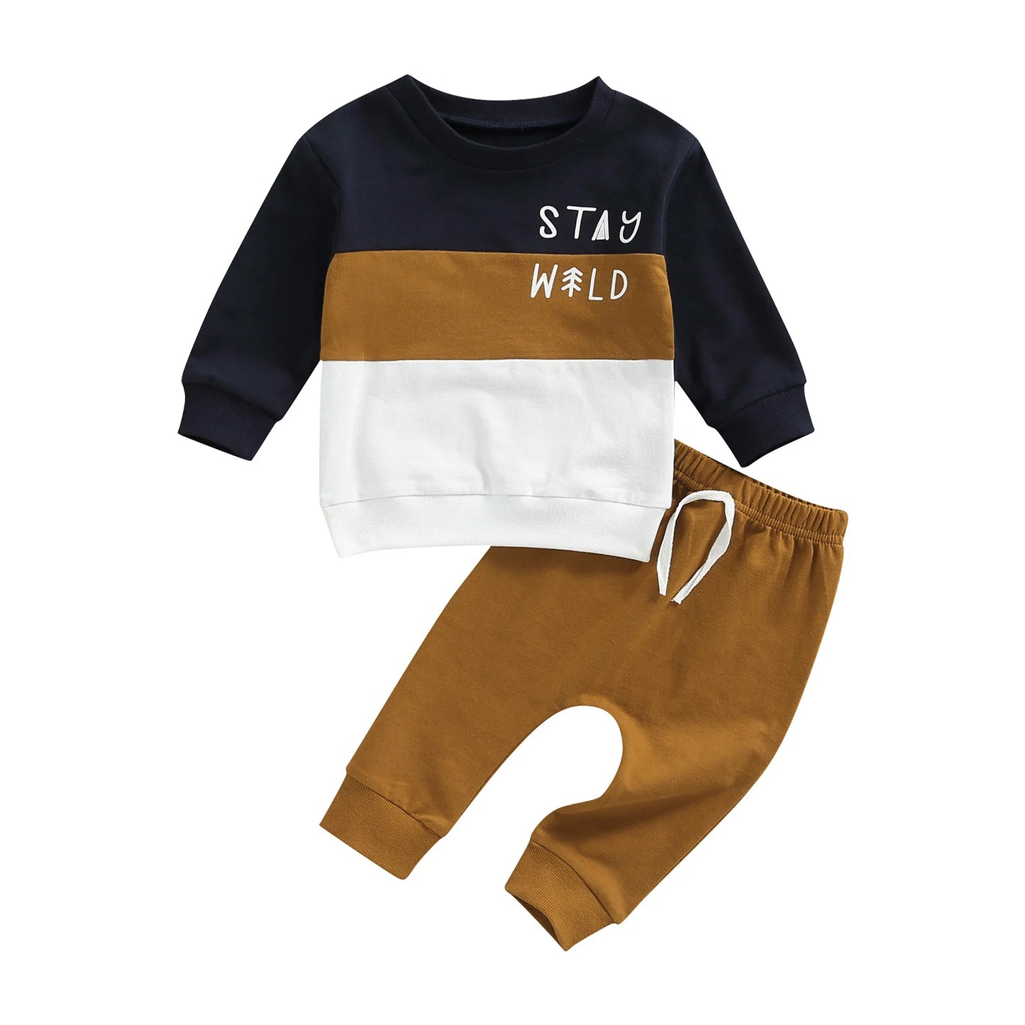 Toddler Baby Boys Spring Autumn Clothing Outfit Sets Long Sleeve O Neck