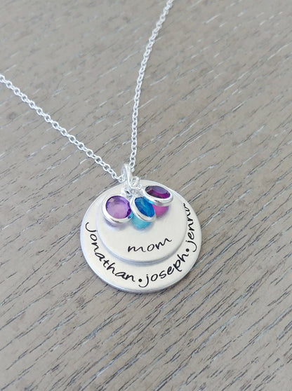 Personalized Mom Necklace