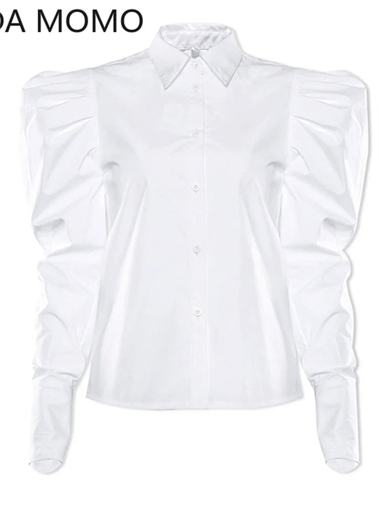 Blusas 2022 Summer Top Female Women Shirts Women's White Shirt Blouses Tops