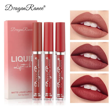 Korean Lipsticks Set Make Up for Women Beauty Cosmetics Matte