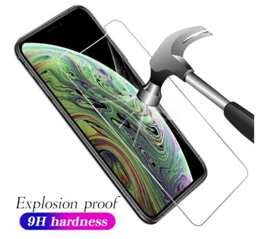 3x HD Clear Tempered Glass Screen Protector for iPhone 13 12 11 Pro Max XR X