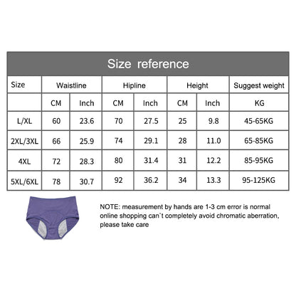 3pcs/Set Leak Proof Menstrual Panties Women Period Underwear Sexy Pants