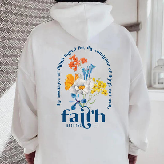Aesthetic Christian Hoodies Bible Verse Hoodie Women's Religious Pullover Faith