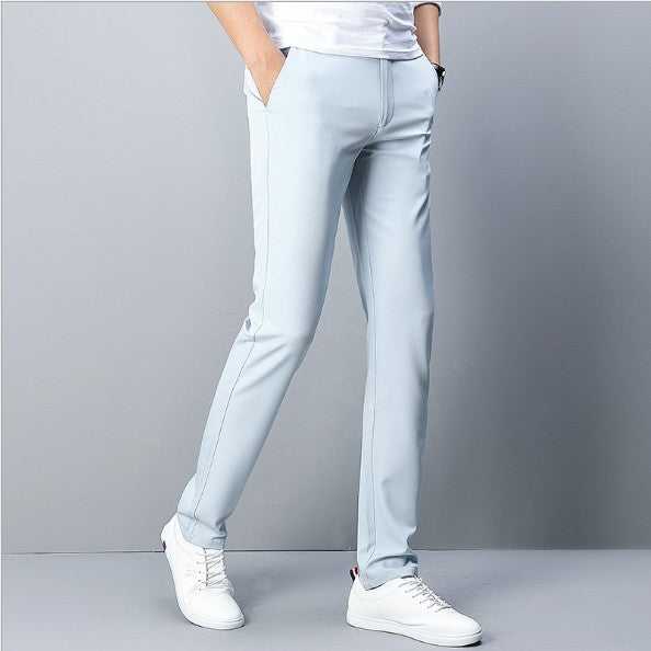 Hot Sale Mens Suits Pants Formal Business Latest Light Color Dress Trousers