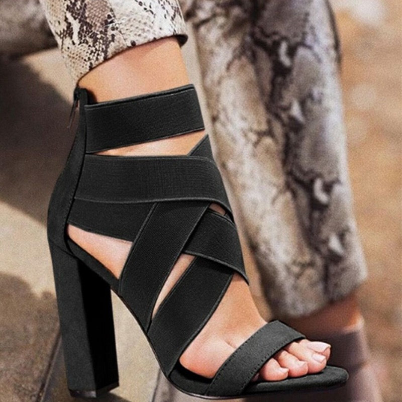 Best Selling Good Quality Sandals for Women Heel Latest Fashion