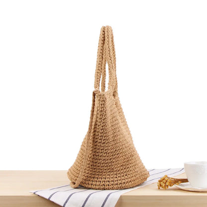 Large Summer Sea Beach Bag Straw Bag Women Straw Hand Bags