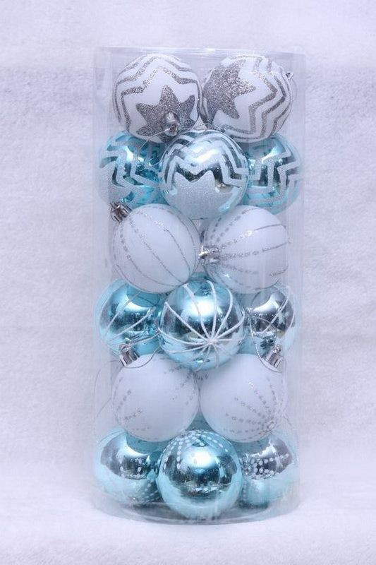 RTS Christmas Ball Pack Painted Christmas Ball Hanging Ornament