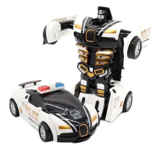 One-Key Deformation Car Toys Automatic Transform Robot