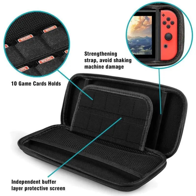 Portable Hard Shell Case for Nintend Switch Nintendoswitch Console Bag