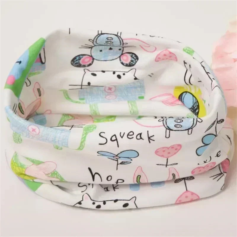 New Autumn Winter Children's Cotton Scarf Baby Kids