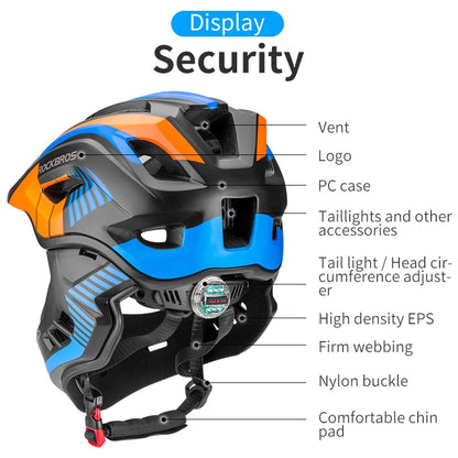 Full Face Bike Helmets Children Bicycle Cycling Helmets EPS Sport Safety Hats