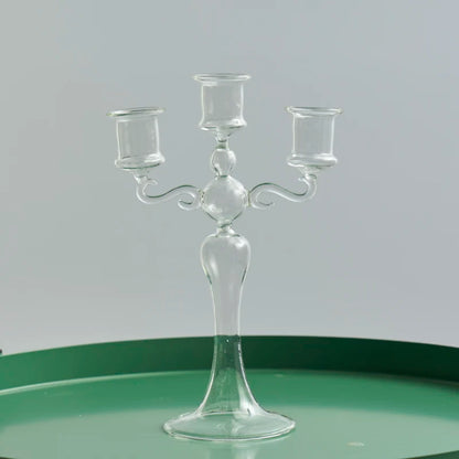 3 Heads Candle Holders Candlestick for Home Decoration Holiday Candle Stick