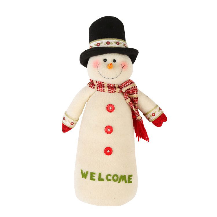 Hot Christmas Decoration Kids Toys Elk Snowman Doll