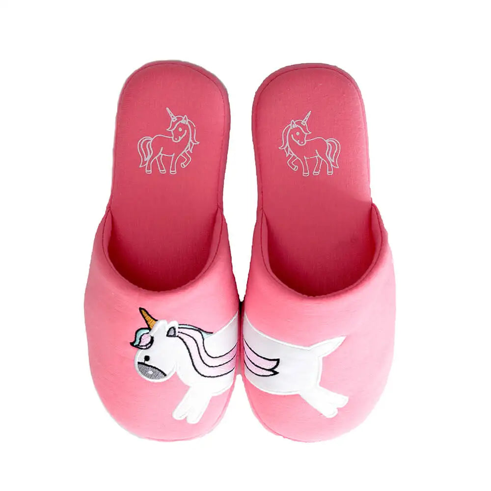 Millffy Women's Unicorn House Slipper Dachshund Dog Cotton Bedroom Indoor