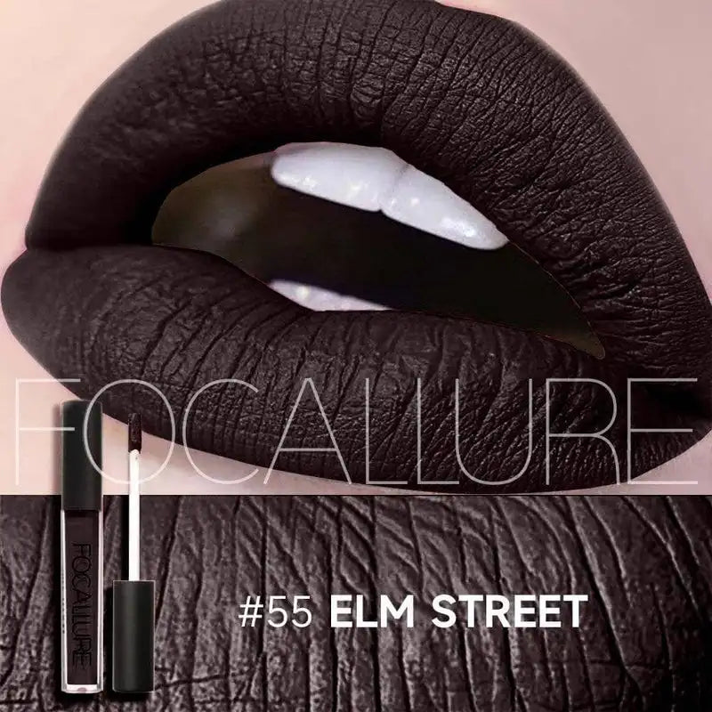 FOCALLURE Waterproof Matte Liquid Lipstick Long-Lasting Lip Tint Nude Lipgloss