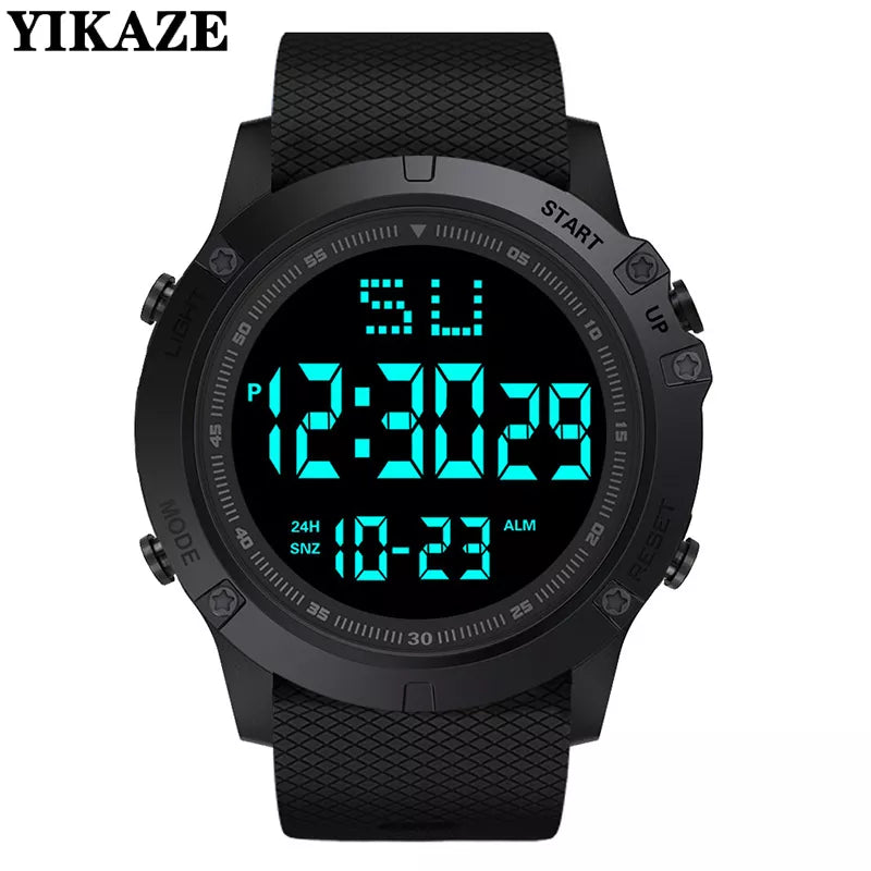 Men Sport Watch Multifunction Military Sports Watch Waterproof Electronic Watch