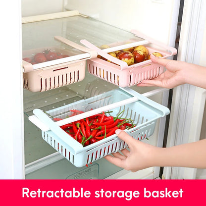 1PC Fridge Organizer Storage Box Refrigerator Drawer Plastic Storage Container