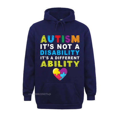 Autism Speaks Shirt Autistic Awareness for Women Cotton Hoodies