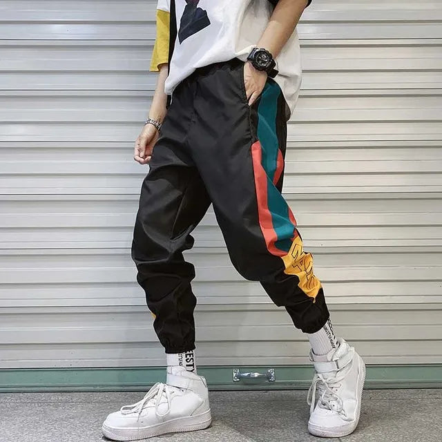 Streetwear Pockets Boys Men's Jogger Pants Hip Hop Sweatpants Joggers Trousers