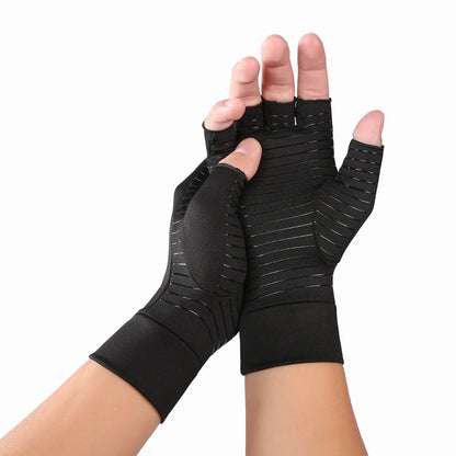 Half Finger Compression Arthritis Gloves for Anti Arthritis & Arthritis Cure