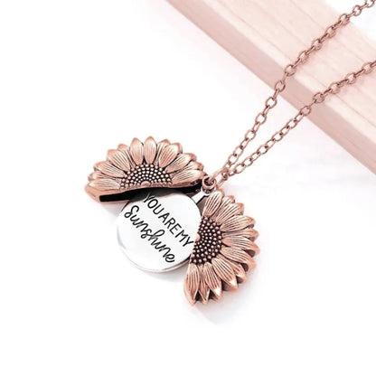 You Are My Sunshine Necklaces for Women Gold Color Necklace Pendant Jewelry