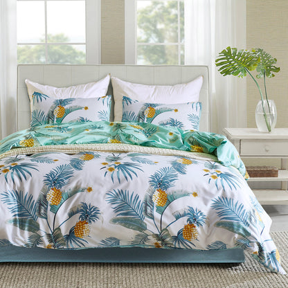 Wholesale Geometric Printed Bedding Sets Wave Striped Duvet