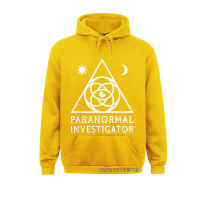 Funny Paranormal Investigator Ghost Hunter Hoodie Pullover Funny Long Sleeve