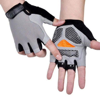 Anti-Shock Sports Gloves Weightlifting Fitness Training Non Slip Palm Protector