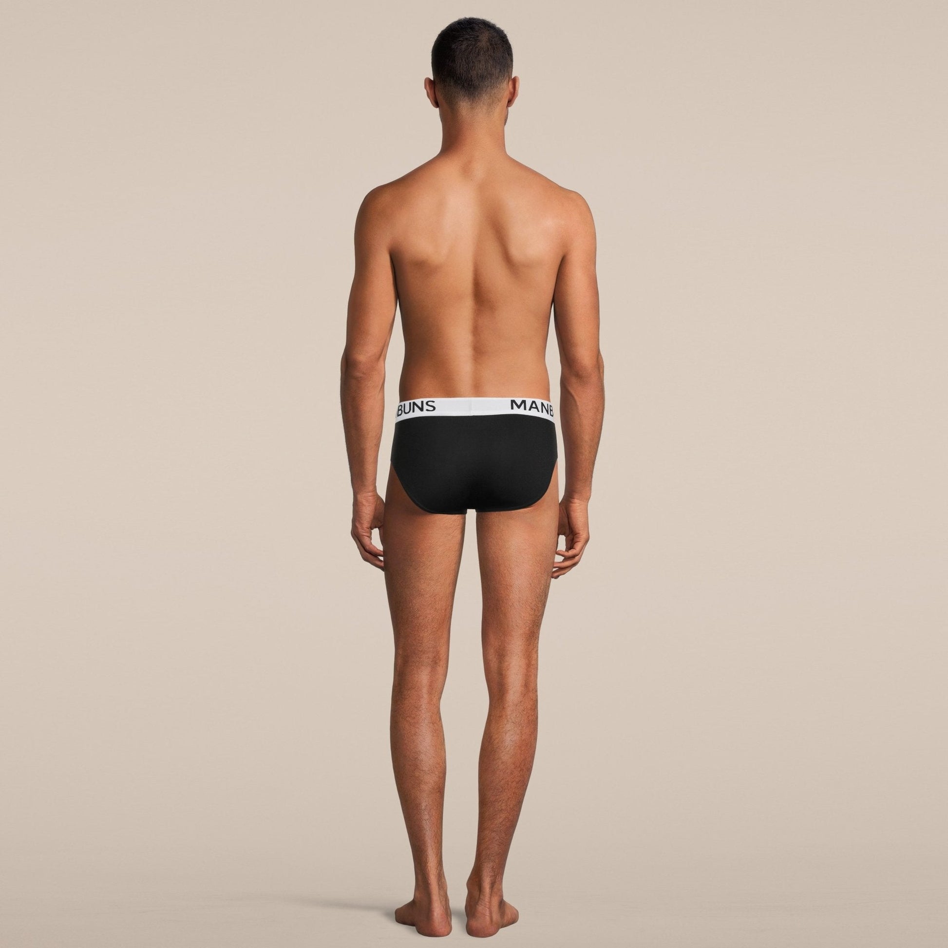 Men's Classic Black Brief Underwear