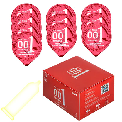 0.01 Ultra Thin Condoms for Men Long Sex Ejaculation Delay Rubber Condom