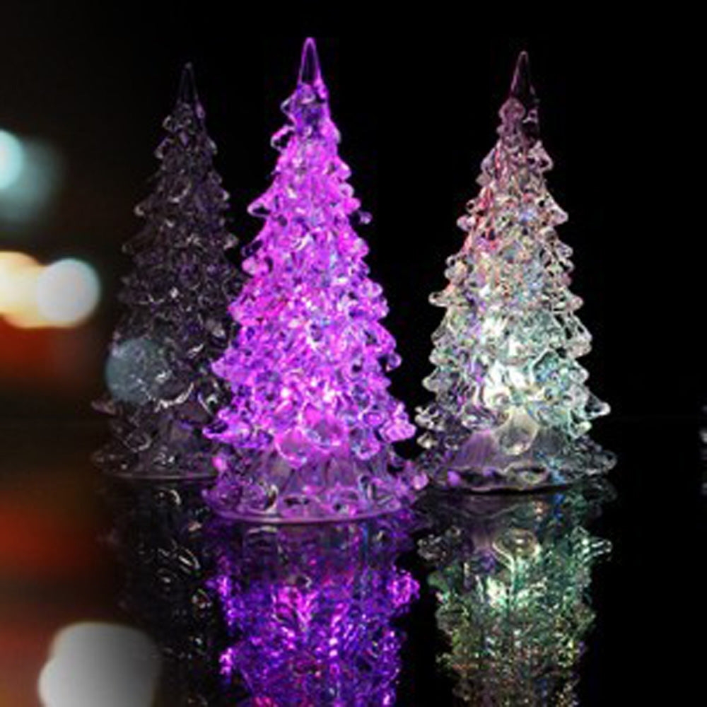 LED Light Crystal Acrylic Artificial Christmas Tree