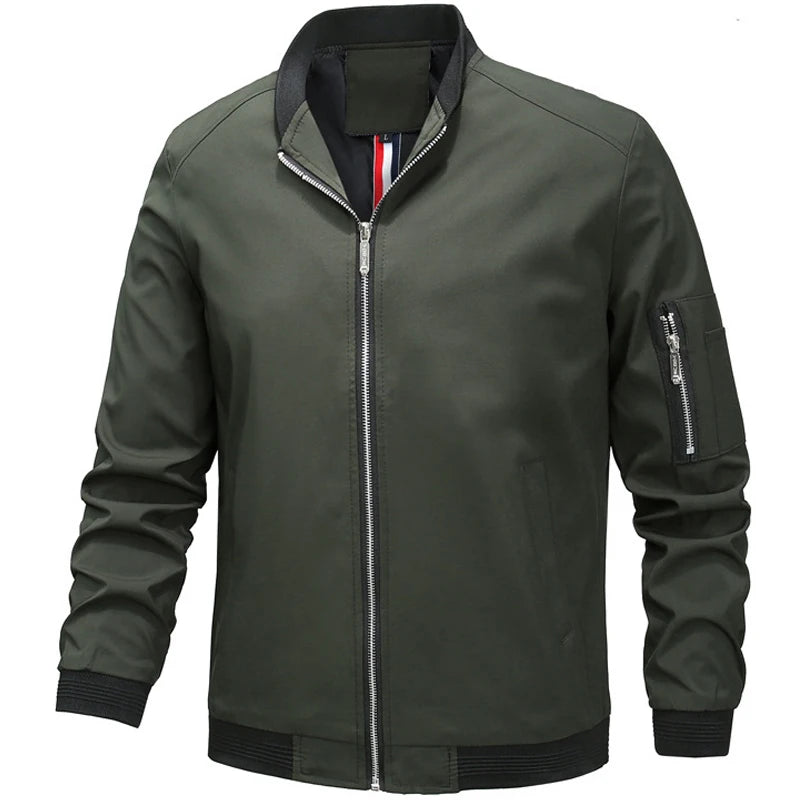 Mens Jackets Coats Men's Bomber Jacket Spring Autumn Jacket