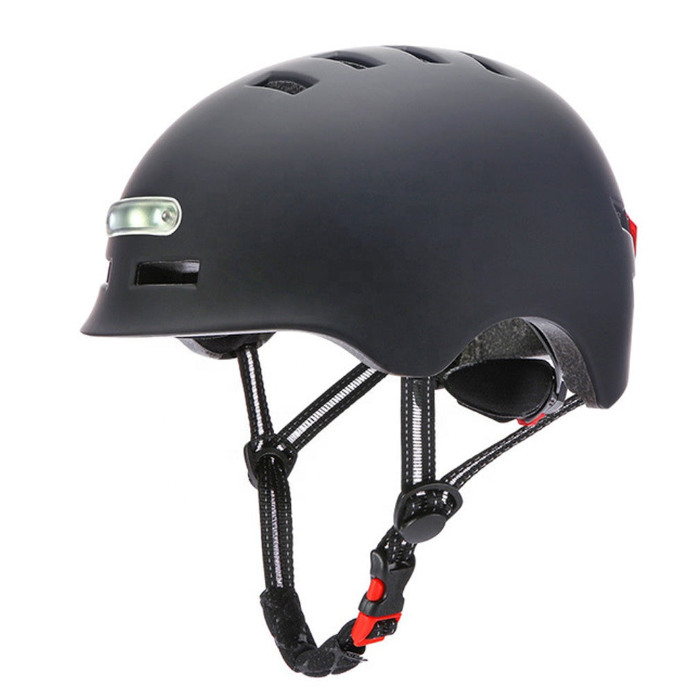 Safety Helmets for Electric Scooter Spare Parts Helmet With LED Flashing Light