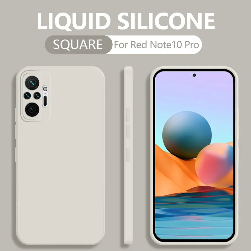 Liquid Silicone Case for Xiaomi 11T 13T Mi 11 Lite Poco X5 Pro