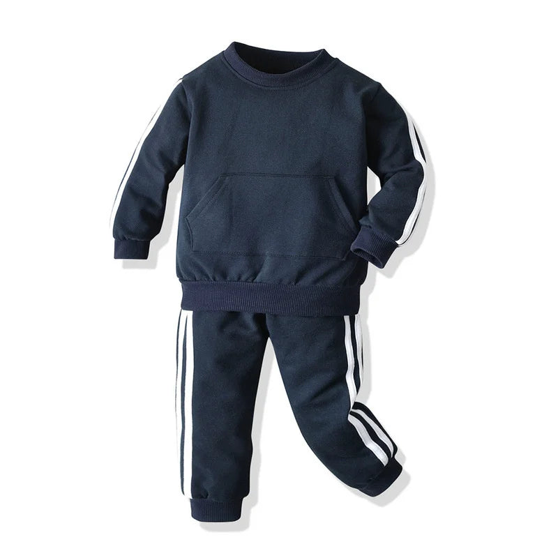 Sets for Baby Pullover Sweatshirts+Pants 2 Pcs Autumn Spring Tracksuit Boys