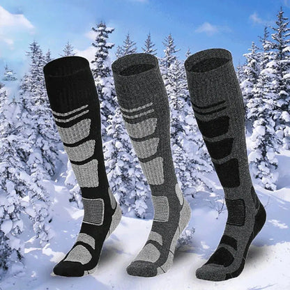 Merino Wool Thermal Socks Long Tube Outdoor Sports Thermal Socks Ski Hiking