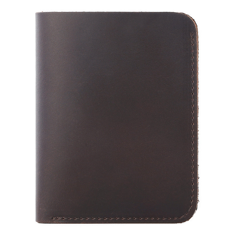 Genuine Leather Slim Wallets Leather Men Money Wallets for Men Custom Logo