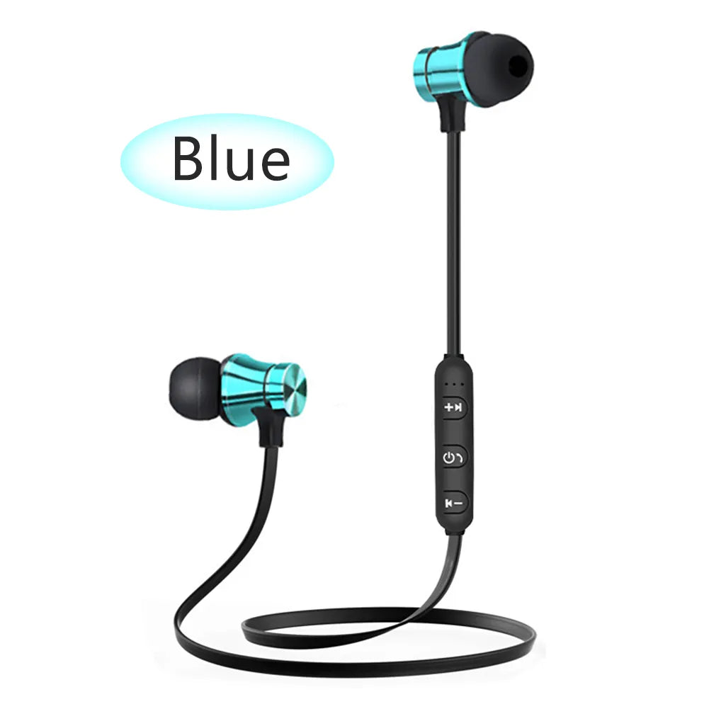 Wireless Bluetooth-Compatible Earphones Sport Magnetic Earpiece Fone De Ouvido