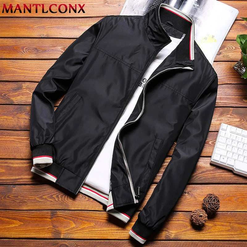 MANTLCONX  Plus Size M-8xl Casual Jacket Men