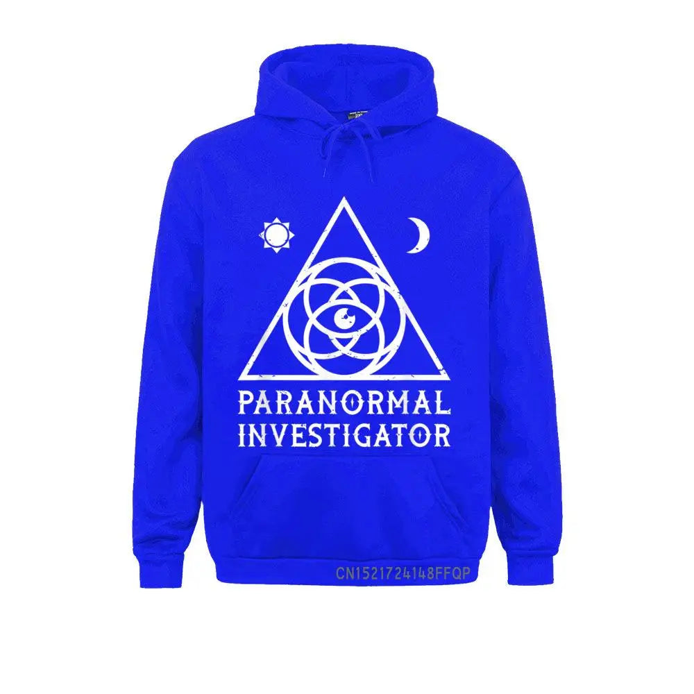 Funny Paranormal Investigator Ghost Hunter Hoodie Pullover Funny Long Sleeve